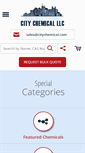 Mobile Screenshot of citychemical.com